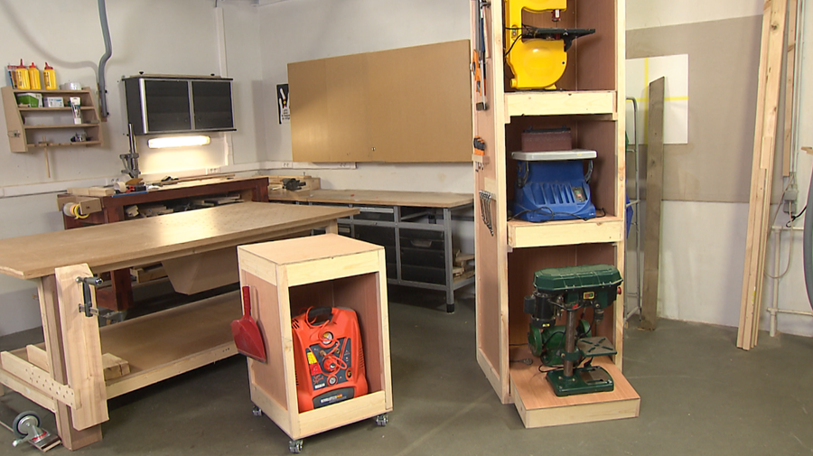 bouwplan machinekast