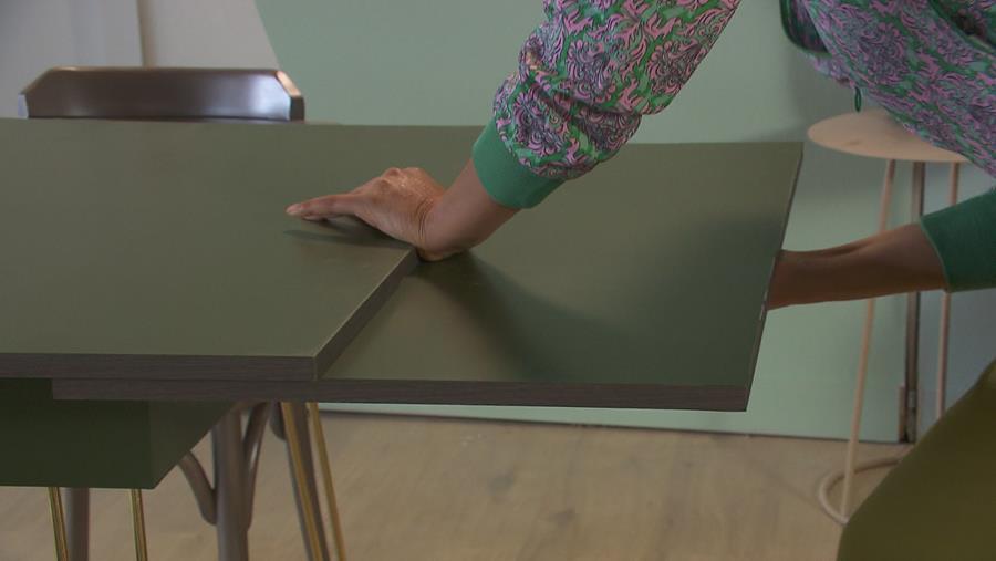 uittrekbare tafel